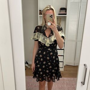 Floral detailed dress